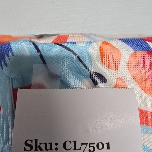 Soft Surroundings Top Women Large Multicolor Kimono‎ Cabana Bay Floral Beach - Picture 9 of 9